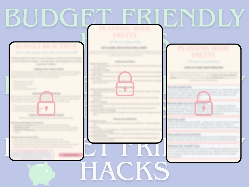 Illustration of a budget planner with currency symbols.